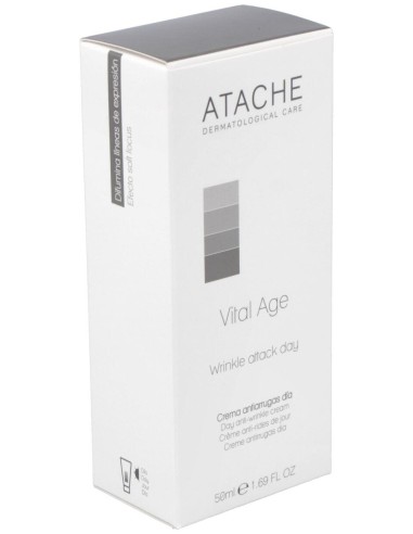 Atache Vital Age Crema Antiarrugas De Día, 50 Ml