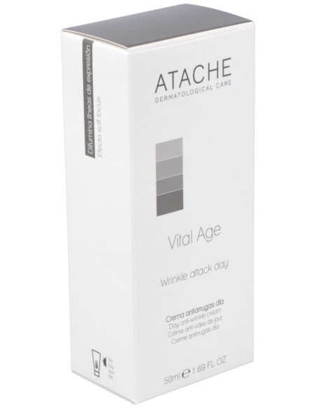 Atache Vital Age Crema Antiarrugas De Día, 50 Ml