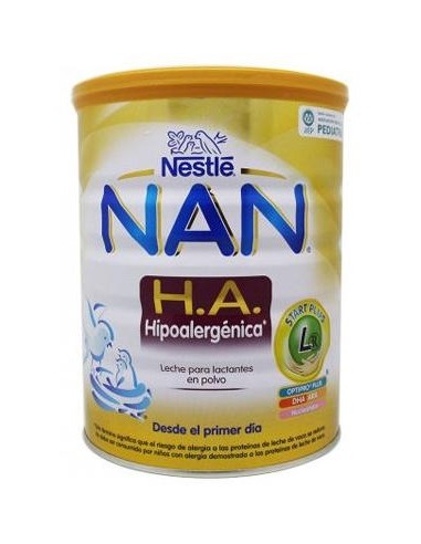 Nan Expert Pro H.A. Leche Hipoalergénica, 800 G