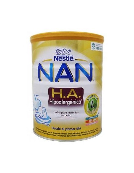 Nan Expert Pro H.A. Leche Hipoalergénica, 800 G