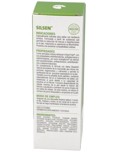 Silsen Crema Pieles Tenden Acneica 75Ml