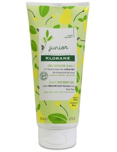 Klorane Junior Gel Ducha Pera, 200 Ml