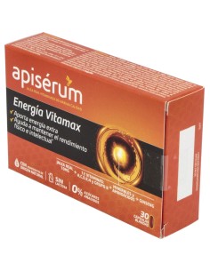 Apisérum Energía Vitamax Cápsulas, 30 Cápsulas 2