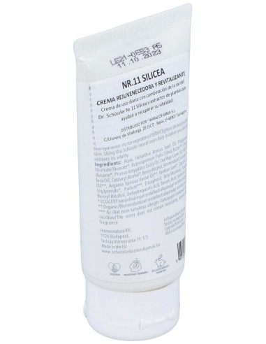 Schussler Natur Nº11 Silicea Crema 75Ml.