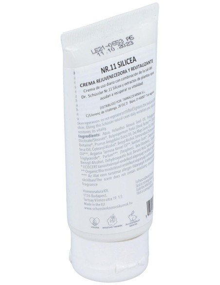 Schussler Natur Nº11 Silicea Crema 75Ml.