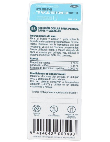 Pharmadiet Lacristal, 10 Ml