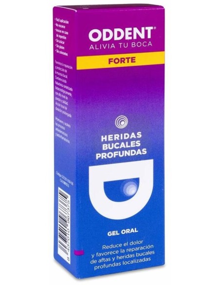 Oddent Forte Heridas Bucales Profundas Gel Oral 8Ml