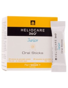 Heliocare 360º Junior Oral Sticks, 20 Uds