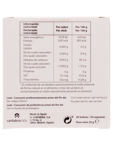 Heliocare 360º Junior Oral Sticks, 20 Uds
