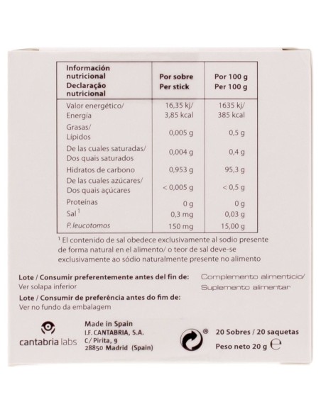 Heliocare 360º Junior Oral Sticks, 20 Uds