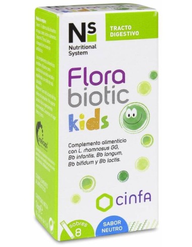 Ns Florabiotic Kids, 8 Sobres
