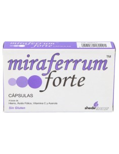 Shedir Miraferrum Forte, 30 Cápsulas