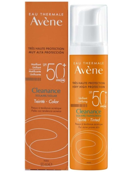 Avene Solar Cleanance Solar Spf 50+ Color 50Ml