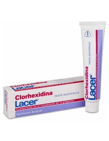 Lacer Clorhexidina Pasta Dentífrica 75Ml
