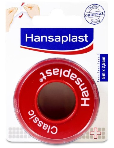 Hansaplast Esparadrapo Classic 5Mx2,50Cm Piel/Beig