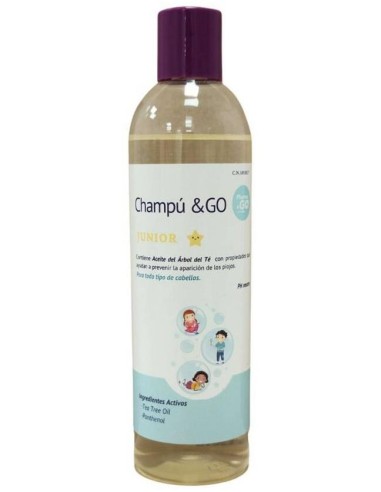 Pharma Y Go Champu Junior Con Aceite Del Arbol Del Te 300 Ml