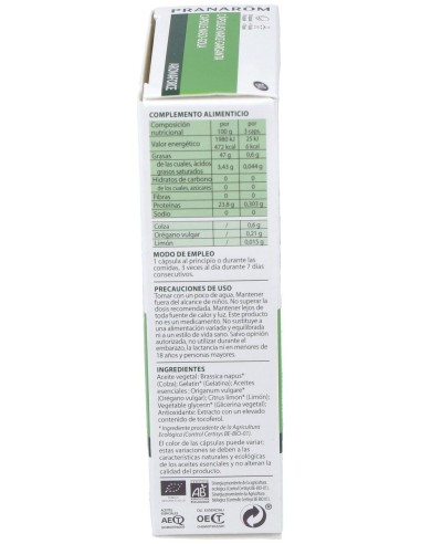 Pranarôm Aromaforce Cápsulas Nariz-Garganta Bio 30Caps