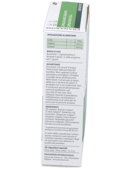Pranarôm Aromaforce Cápsulas Nariz-Garganta Bio 30Caps