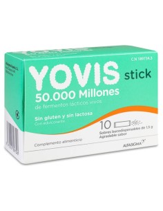Yovis Stick 10 Sobres Bucodispersables