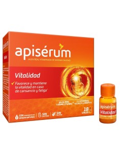 Apisérum Vitalidad Viales, 18 Viales