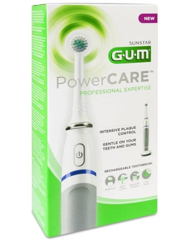 Gum Powercare Cepillo Eléctrico Rotatorio, 1 Ud