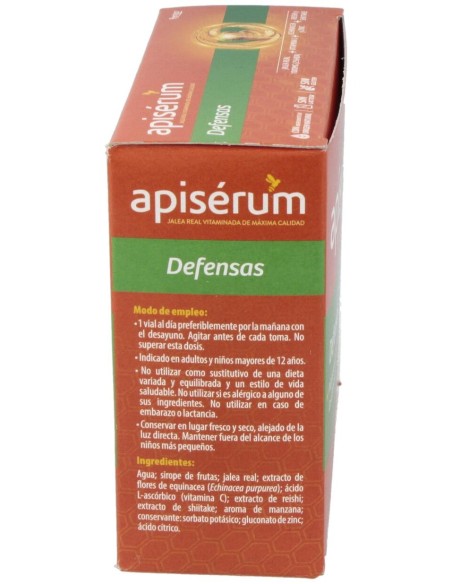 Apiserum Defensas 18 Viales Bebibles