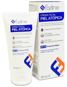Farline Crema Facial Piel Atópica Spf 20, 50 Ml