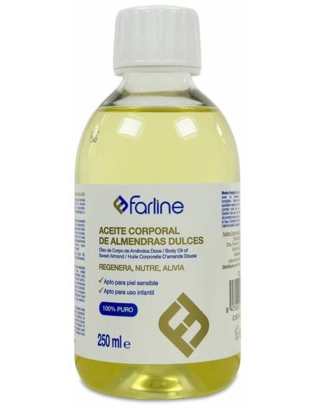 Farline Aceite Corporal De Almendras Dulces, 250 Ml