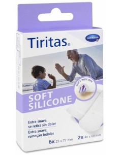 Hartmann Soft Apósitos Adhesivos De Silicona 2 Tamaños, 8 Uds