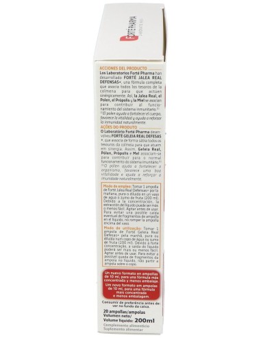 Forté Pharma Forté Jalea Real Defensas+ 20Amp