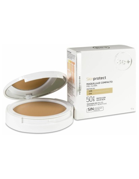Be+ Skin Protect Maquillaje Compacto Spf 50+ Piel Clara, 10 G