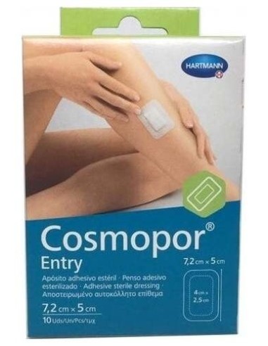 Cosmopor Entry Apósito Estéril 10 X 6 Cm, 10 Uds