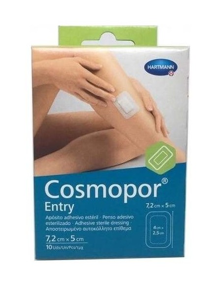 Cosmopor Entry Apósito Estéril 10 X 6 Cm, 10 Uds