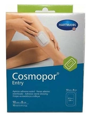 Cosmopor Entry Apósito Estéril 10 X 8 Cm, 10 Uds