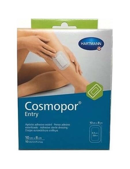 Cosmopor Entry Apósito Estéril 10 X 8 Cm, 10 Uds