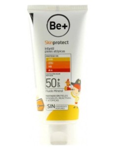 Be+Skin Protect Infantil Pieles Atopicas Fluido Mineral Spf50+ 100Ml