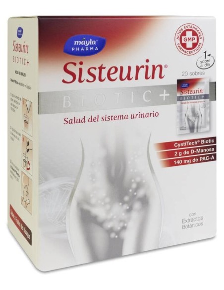 Màyla Pharma Biotic + Sisteurin, 20 Sobres