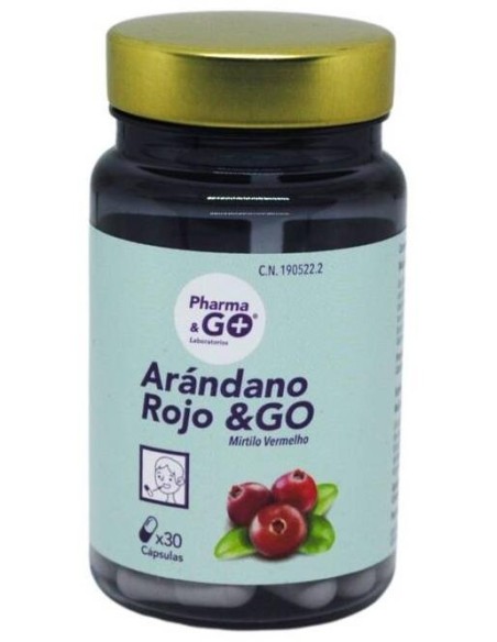 Laboratorios Pharma Y Go Arandano Rojo Y Go 30Caps