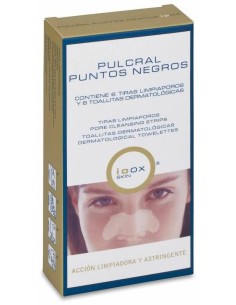 Ioox® Pulcral Puntos Negros 6 Tiras + 6 Toallitas