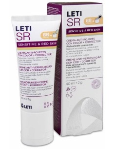 Leti Sr Crema Antirojeces Color Spf 20 + Corrector, 40 Ml + 2 G