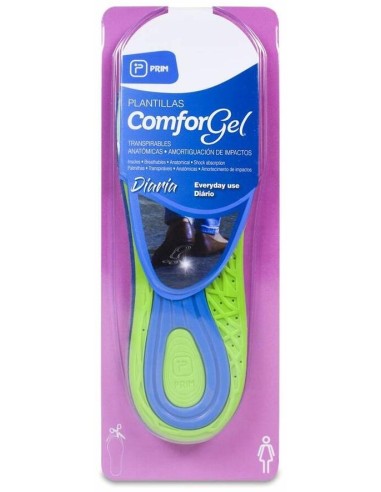Comforgel Plantillas Diario Talla 35-41, 2 Uds