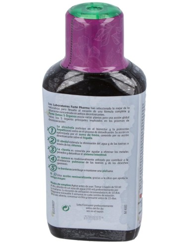 Forté Pharma Forté Detox 5 Órganos 500 Ml