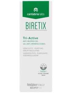 Biretix Tri-Active Gel Anti-Imperfecciones, 50 Ml