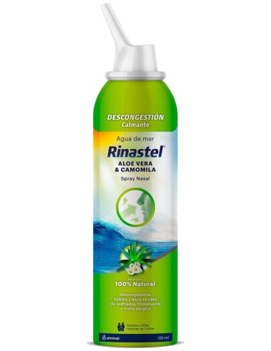 Rinastel Spray Nasal Aloe Vera Y Camomila, 125 Ml