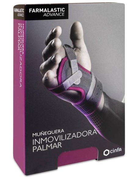 Farmalastic Advance Muñequera Inmovilizadora Palmar Talla 2, 1 Ud