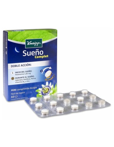 Kneipp Sueño Complet Con Melatonina, 60 Comprimidos