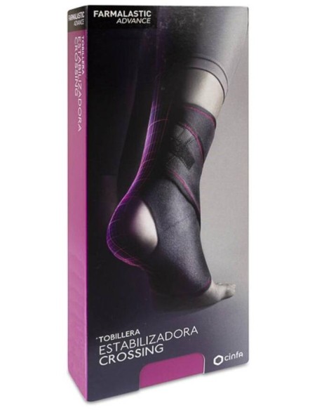 Tobillera Estabilizadora Farmalastic Advance Crossing T- Uni