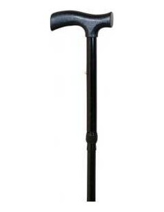 Muletilla Plegable De Aluminio Con Puño De Plástico, 1 Ud 2