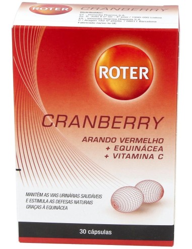 Roter Cranberry, 30 Cápsulas