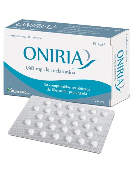 Oniria 1,98 Mg De Melatonina, 30 Uds